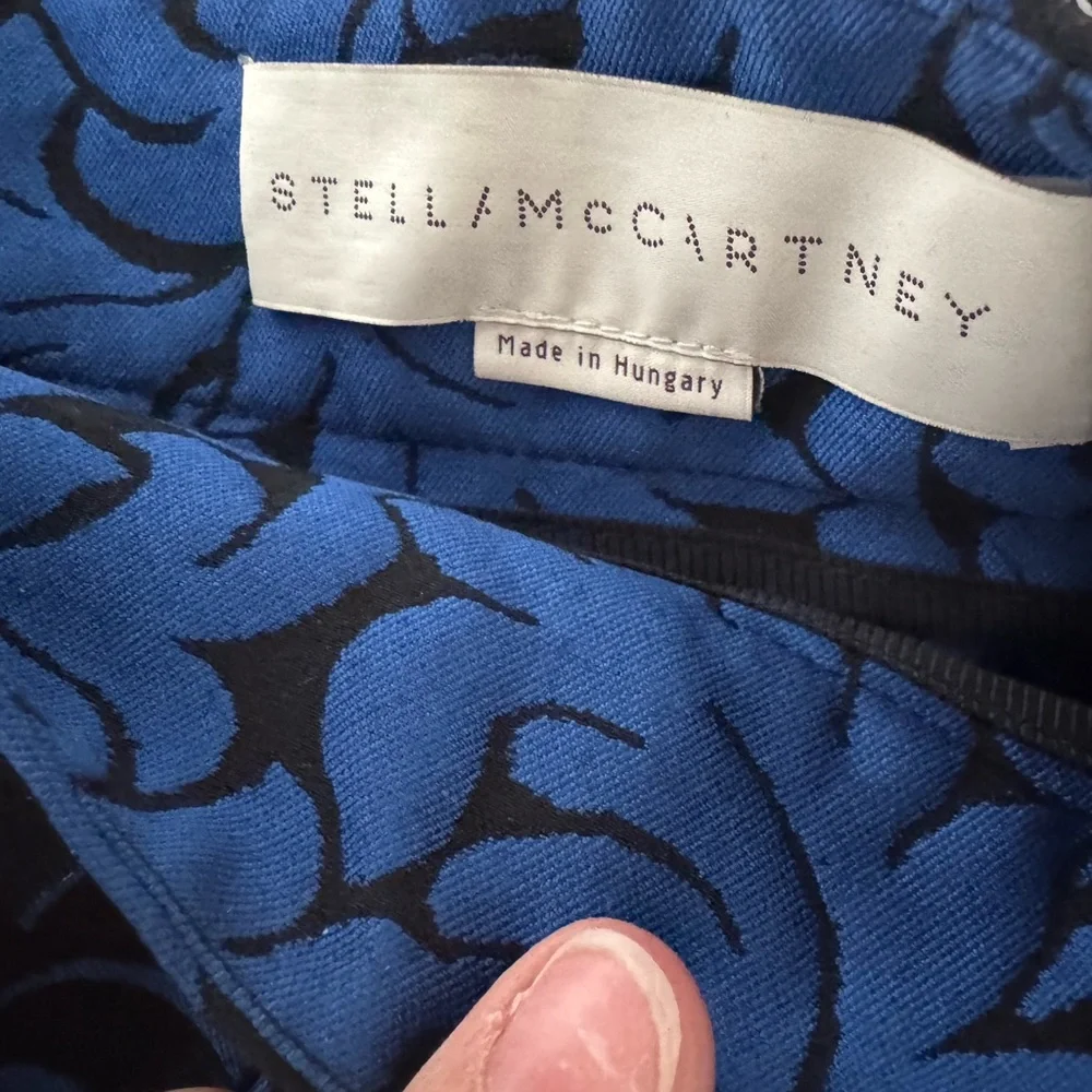 Stella McCartney Blue Floral A-Line Skirt - Picture 4 of 5